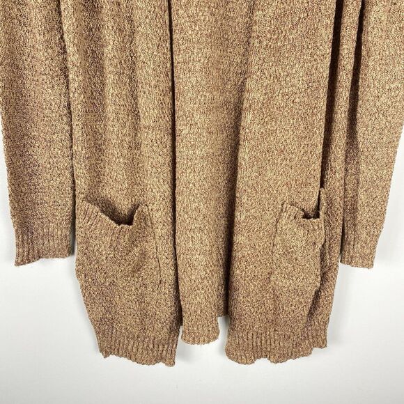 Tan Long Cardigan Sweater w Pockets Sz Small Cozy Comfort Love Ellie Stitch Fix - Picture 3 of 6